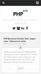 Mobile Screenshot of phpbarcelona.org
